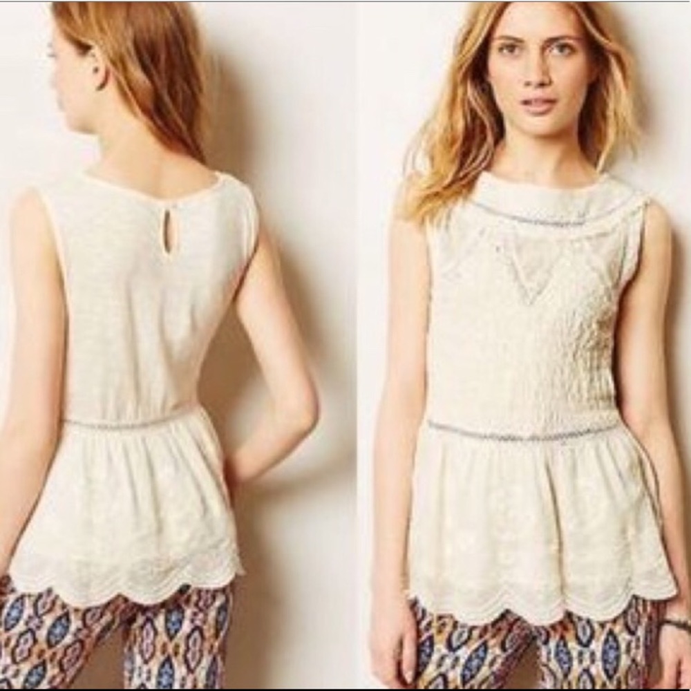 NWT Anthro ‘Andorra’ Blouse by Meadow Rue
